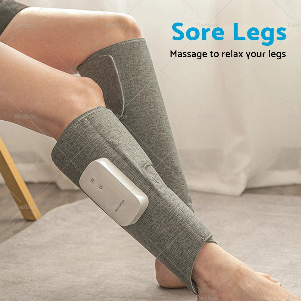 Calf Leg Massager Heated Air Compression Wraps for 02-19