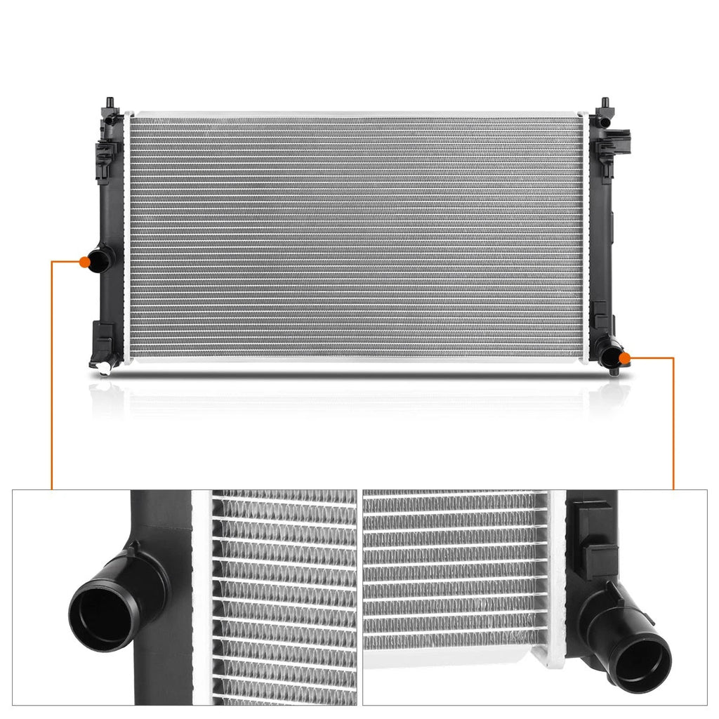 Aluminum Cooling Radiator DPI-13825 for Corolla Hatchback/UX200/UX250H (2019–2020)
