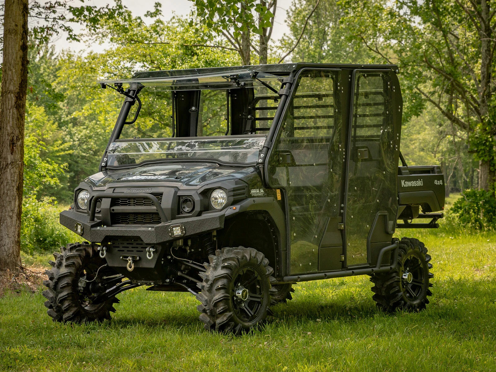 High Clearance 1.5" Offset A Arms for Kawasaki Mule Pro FXT/DXT/FXR (2015–2023)