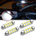 4x LED White Full Interior Lights for 2006–2010 Dodge Charger