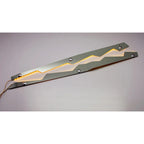 Polished Stainless Steel Fender Caps w/Yellow LED for 2014-19 Corvette Stingray