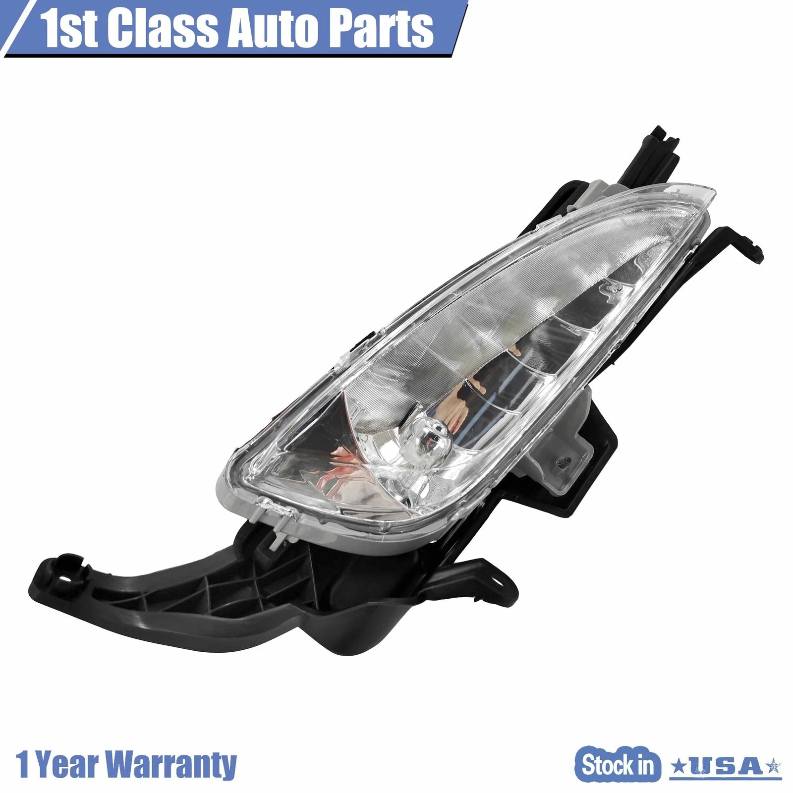 Fog Light for Kia Optima (2011-2013) Clear Lens with Bulb