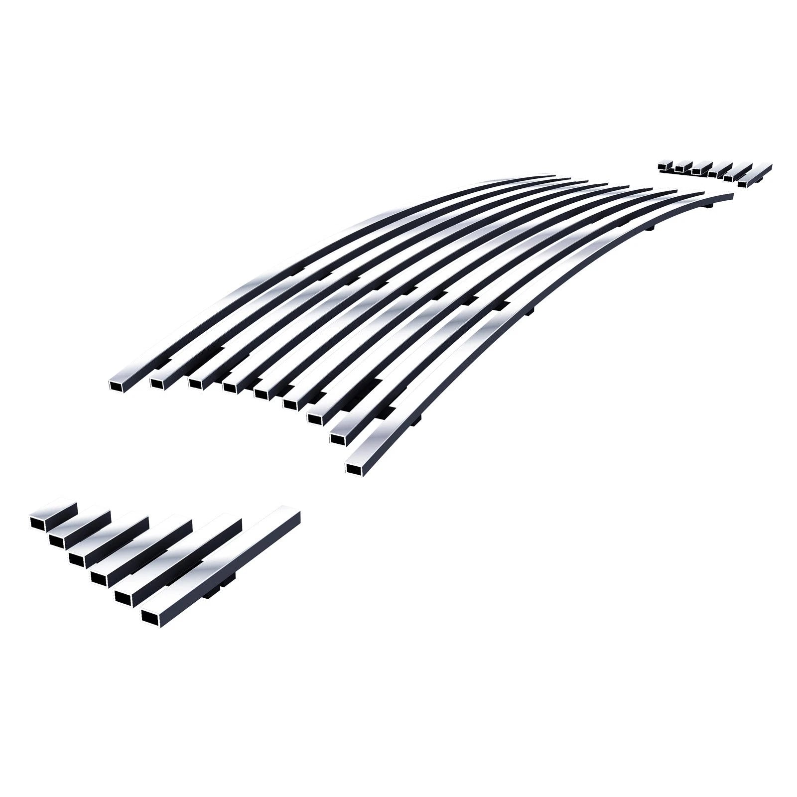 Stainless Chrome Billet Grille Insert for Ford Mustang GT (2013–2014)