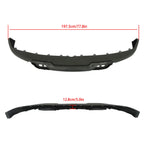 Front Bumper Valance for Chevrolet Silverado 1500 (2016-2018) - Black