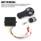 12V Wireless Remote Control Kit for Car Truck Jeep ATV Winch