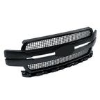 Gloss Black Front Upper Grille for Ford F-150 (2018–2020) Platinum Style