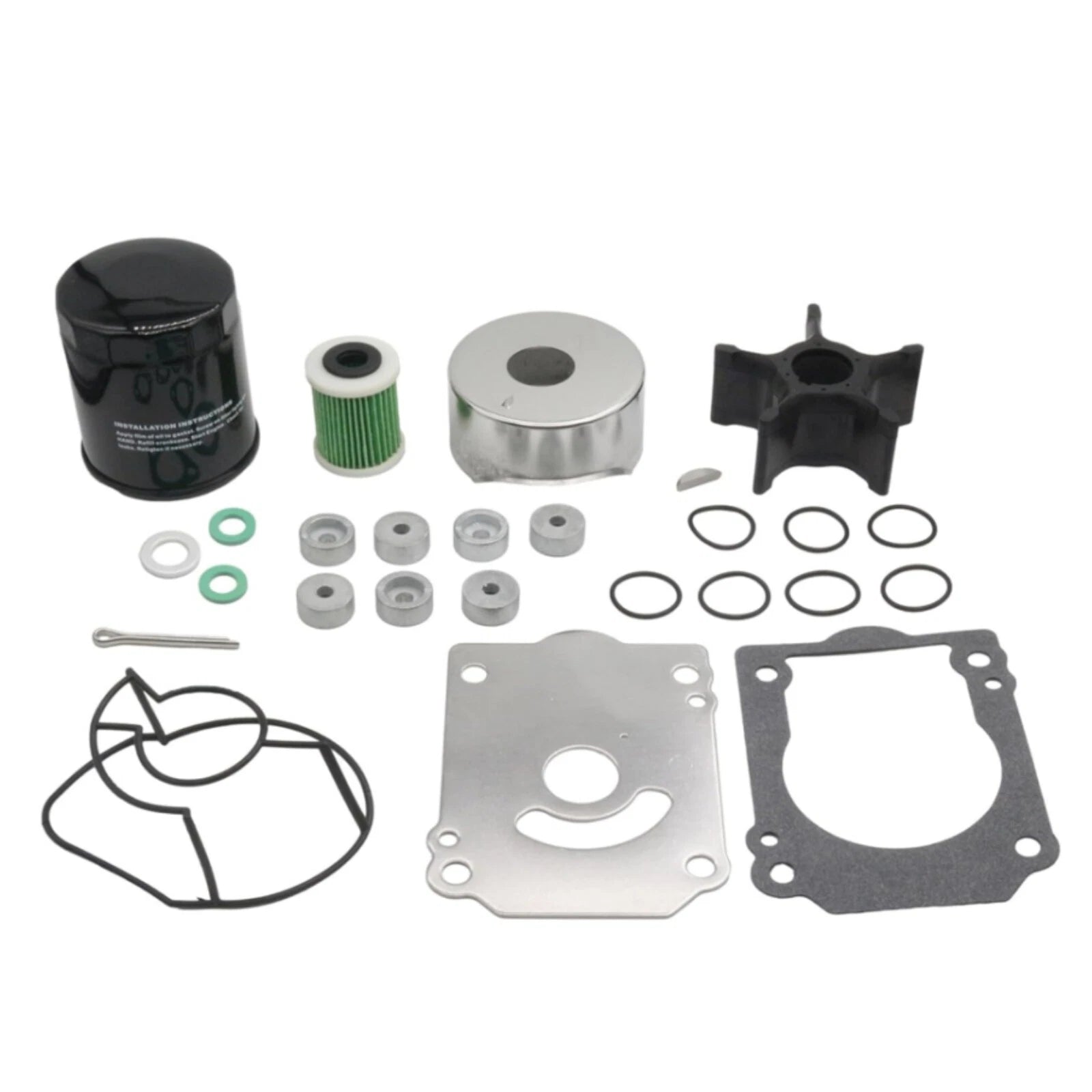 Outboard Maintenance Kit for Suzuki 4-Stroke 200-250 HP (17400-93850, 17400-93853)