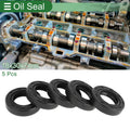 Set of 5 Oil Seal Rotary Shaft Seal NBR Rubber 18x30x7mm