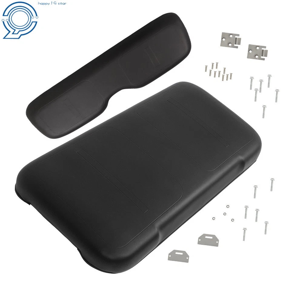 Front Black Seat Cushion for E-Z-GO Medalist TXT (1993–2013)
