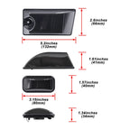 5X Black Smoked Lens LED Cab Roof Marker Lights for Hummer H2 (2003–2009)