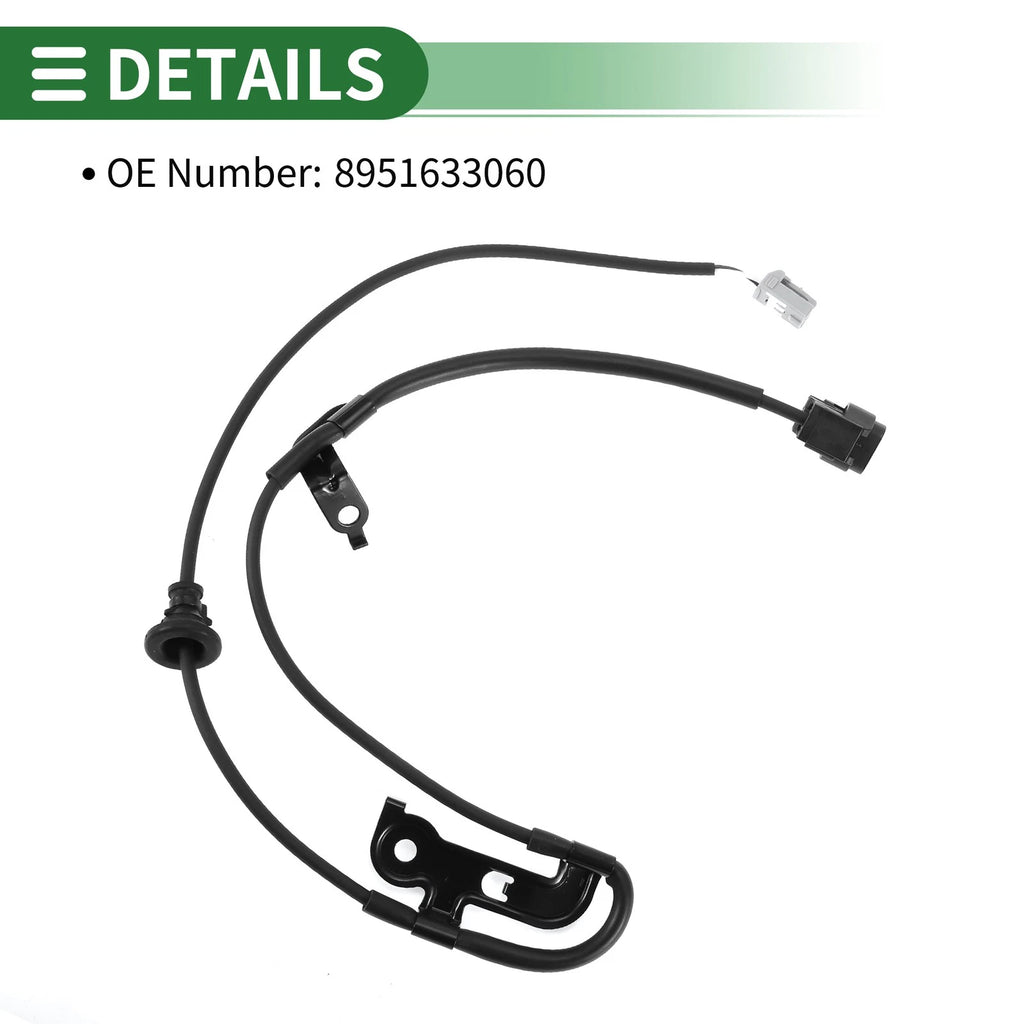 ABS Wheel Speed Sensor No. 8951633060 for Toyota Camry Avalon (2018–2023)
