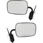 Set of 2 Manual Chrome Mirrors for Chevrolet K1500 K3500