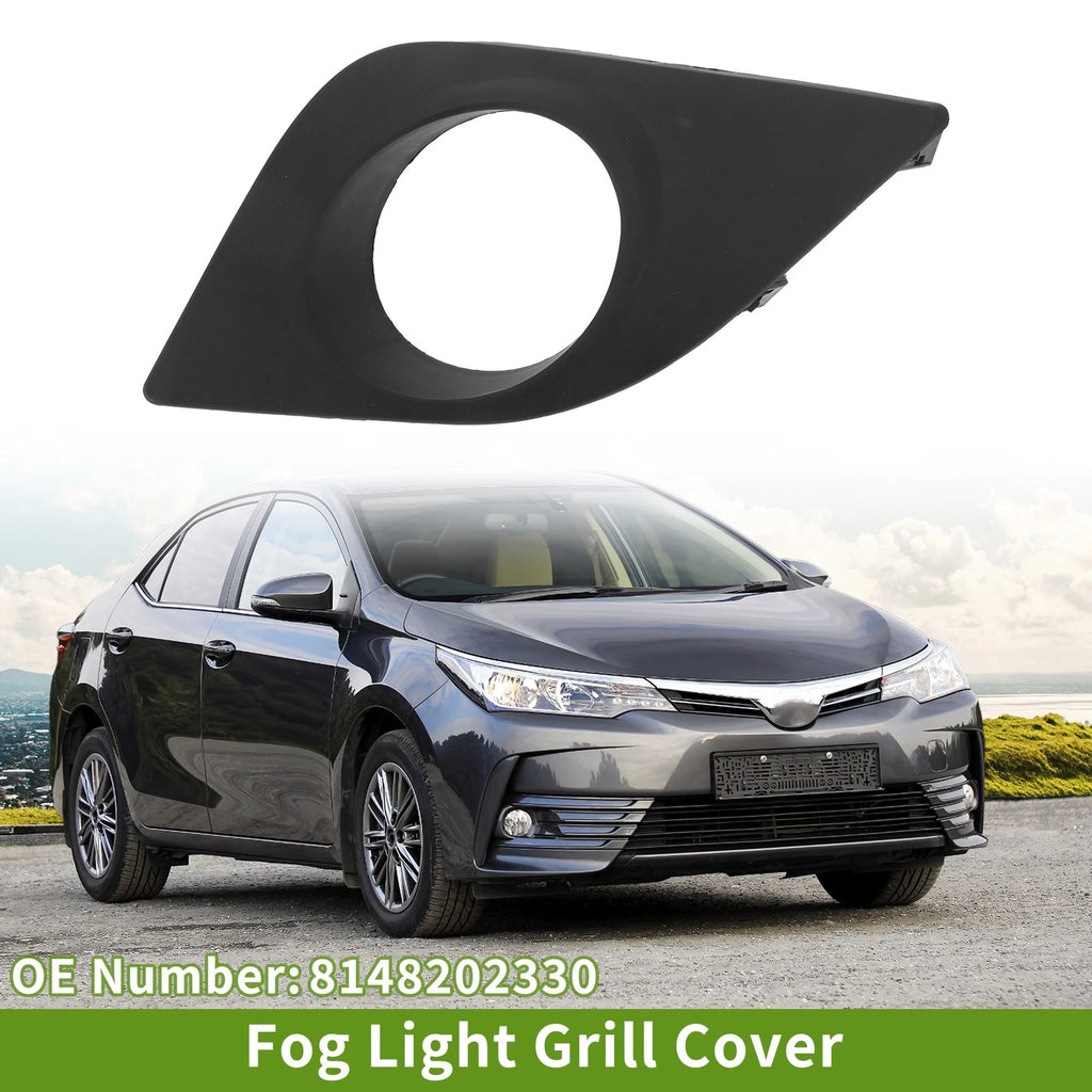 1 Pc Fog Light Grill for Toyota Corolla (2014–2016) No. 8148202330