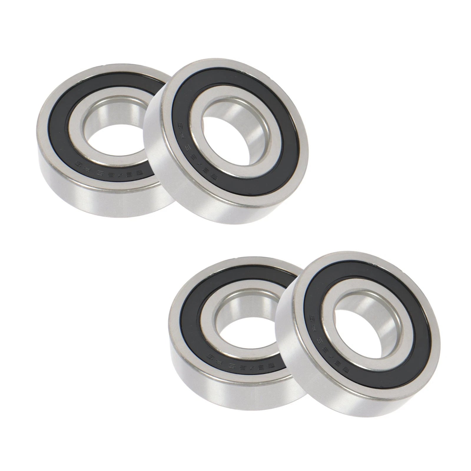 Set of 4 Deep Groove Ball Bearings for Various Applications (32×75×20mm)