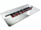 Chrome License Plate Emblem for Chevrolet Silverado Trail Boss (2019–2024)