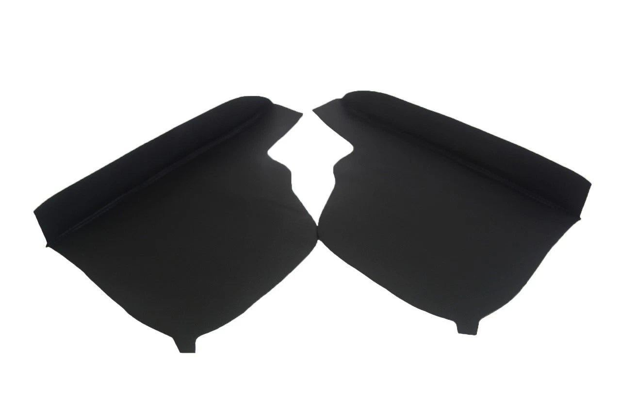 2X Door Armrest Leather Covers for Honda Odyssey (2011–2017) Black