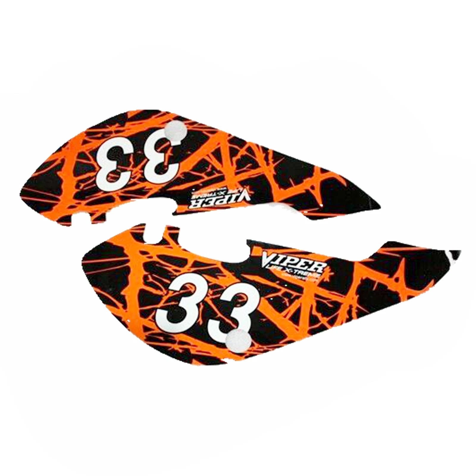 3M VPX33 Viper Decal Graphic Sticker Kit for KLX110 (Year Unspecified)