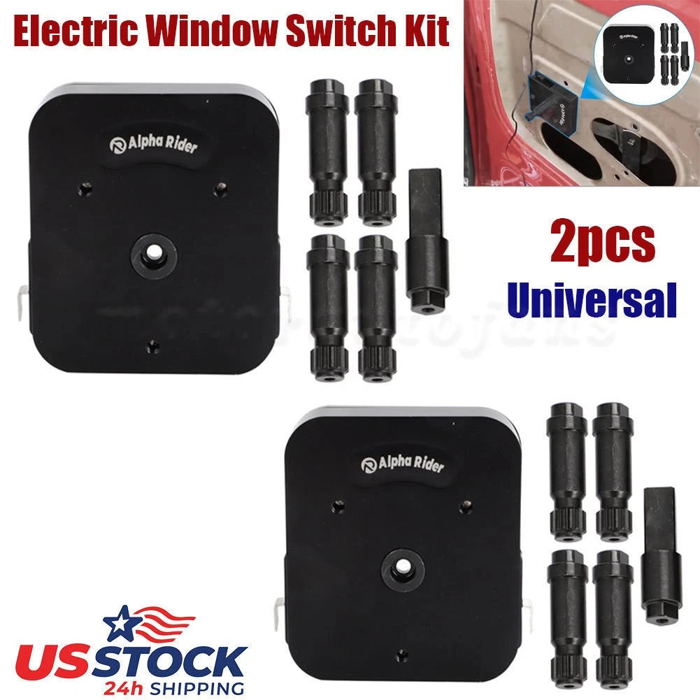 2X Universal Electric Window Switch for All Vehicles