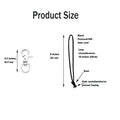 Elastic snowboard leash cord with steel buckle for secure load attachment