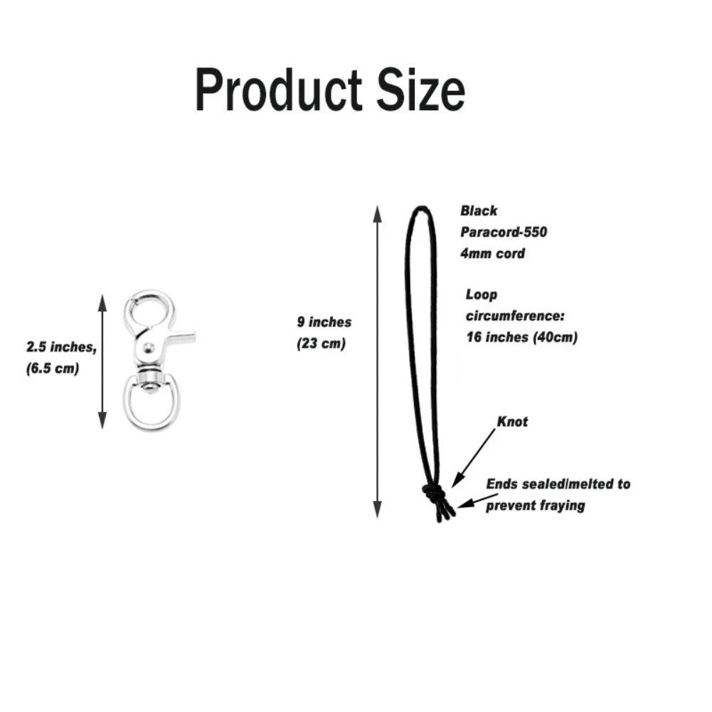 Elastic snowboard leash cord with steel buckle for secure load attachment