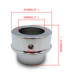Exhaust Tip Muffler for Yamaha TT-R90 TT-R90E (2000–2007) Chrome