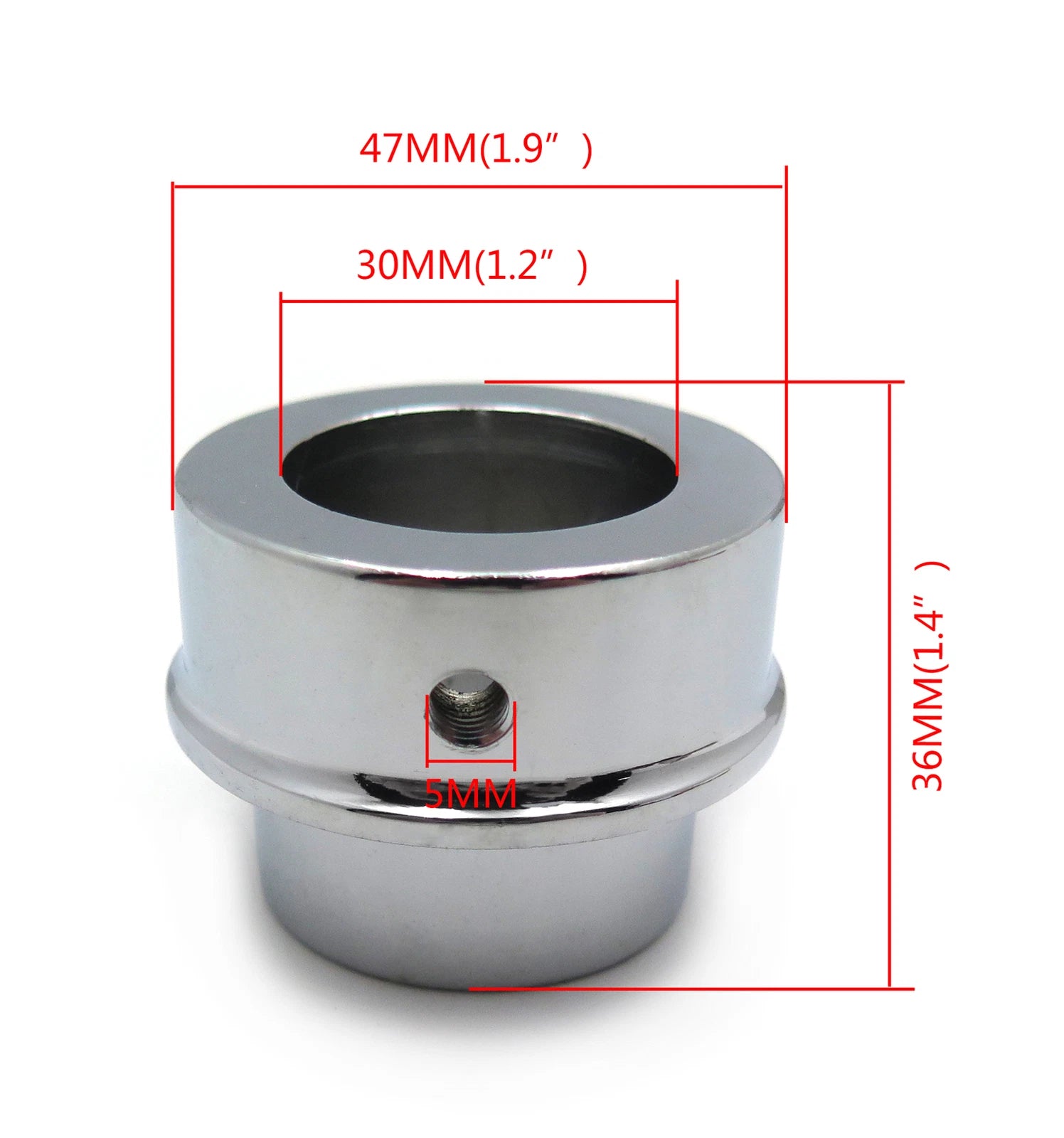 Exhaust Tip Muffler for Yamaha TT-R90 TT-R90E (2000–2007) Chrome