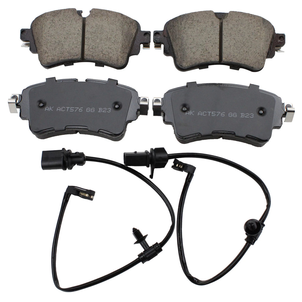 Akebono Euro Rear Ceramic Brake Pads for Audi A4 Allroad Quattro A5 (2009–2020)