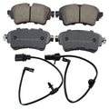 Akebono Euro Rear Ceramic Brake Pads for Audi A4 Allroad Quattro A5 (2009–2020)