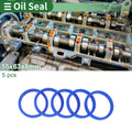 Set of 5 Oil Seal Ring 55x63x8mm for Rotary Shaft (High Pressure)