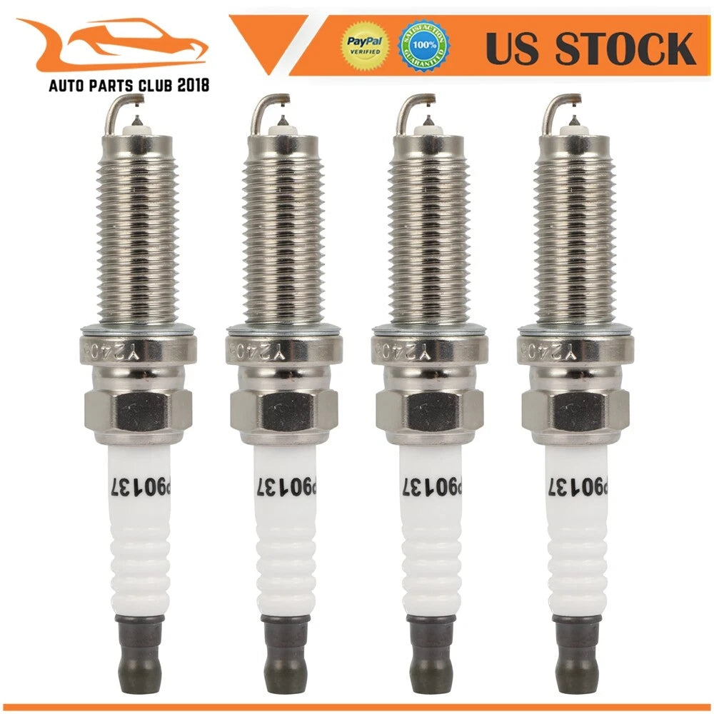 Set of 4 Iridium Spark Plugs for Honda Fit L4 1.5L (2015–2020) DILZKAR7C11S