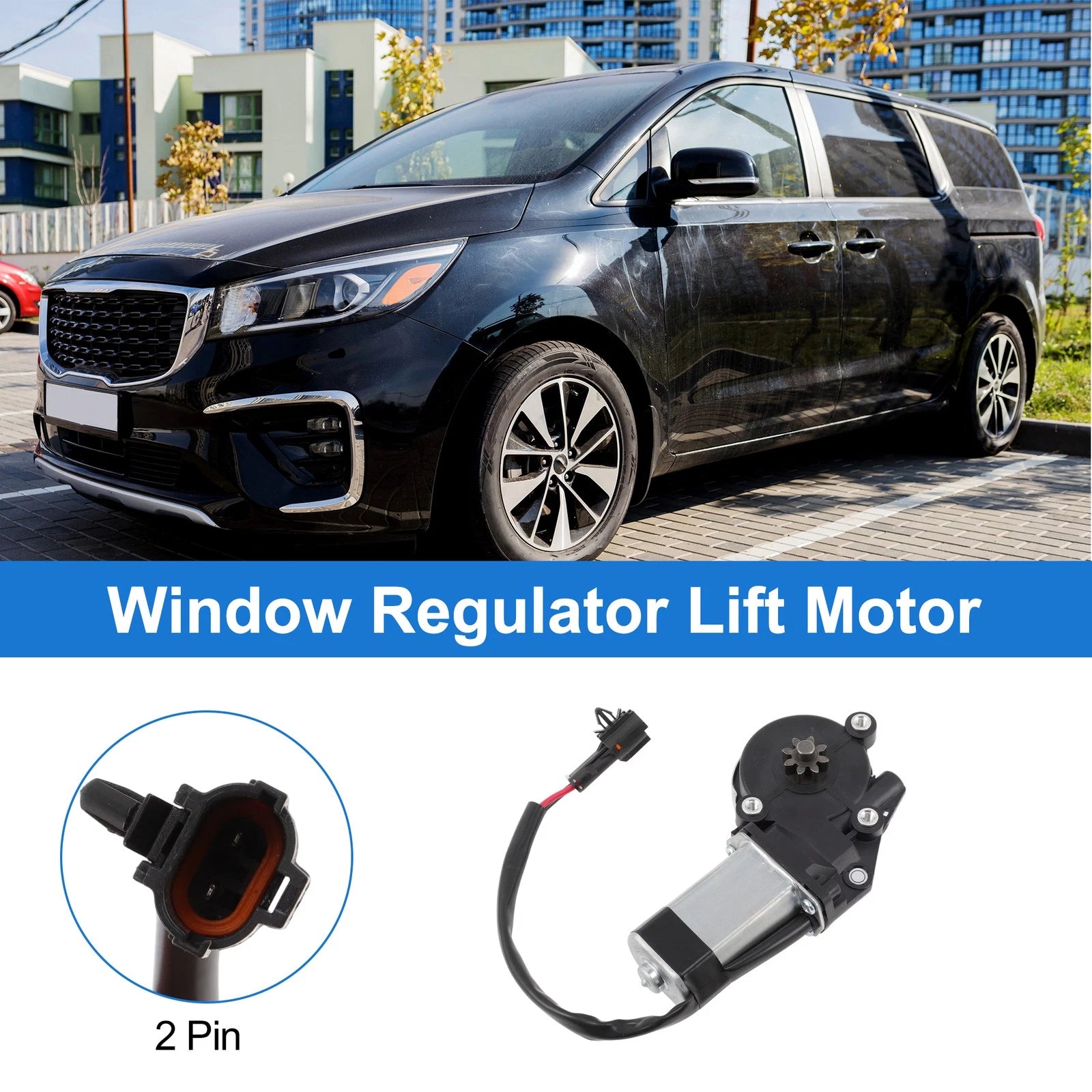 Power Window Regulator Lift Motor No.0K5525956Y for KIA Sedona (2002–2005)