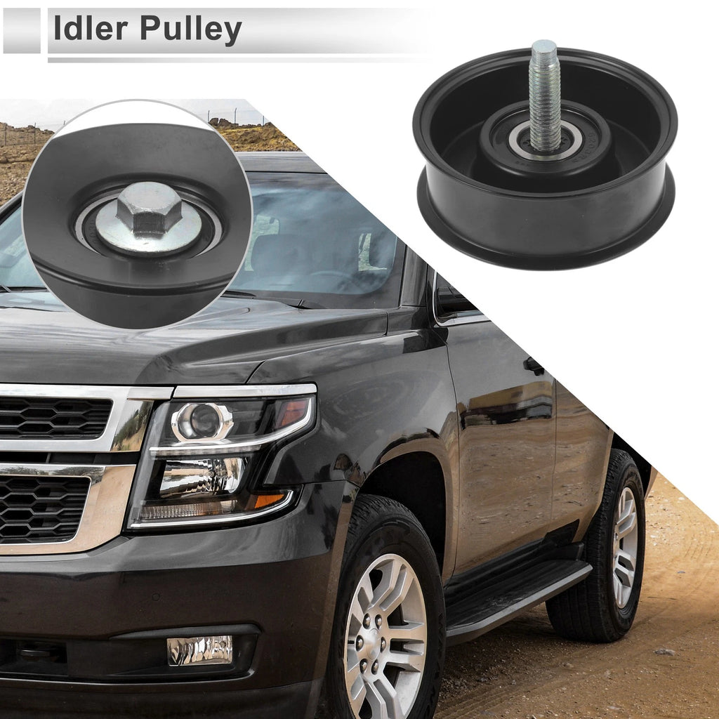 Drive Belt Idler Pulley for Chevrolet Silverado (1998–2013) No. 12669569/12555609