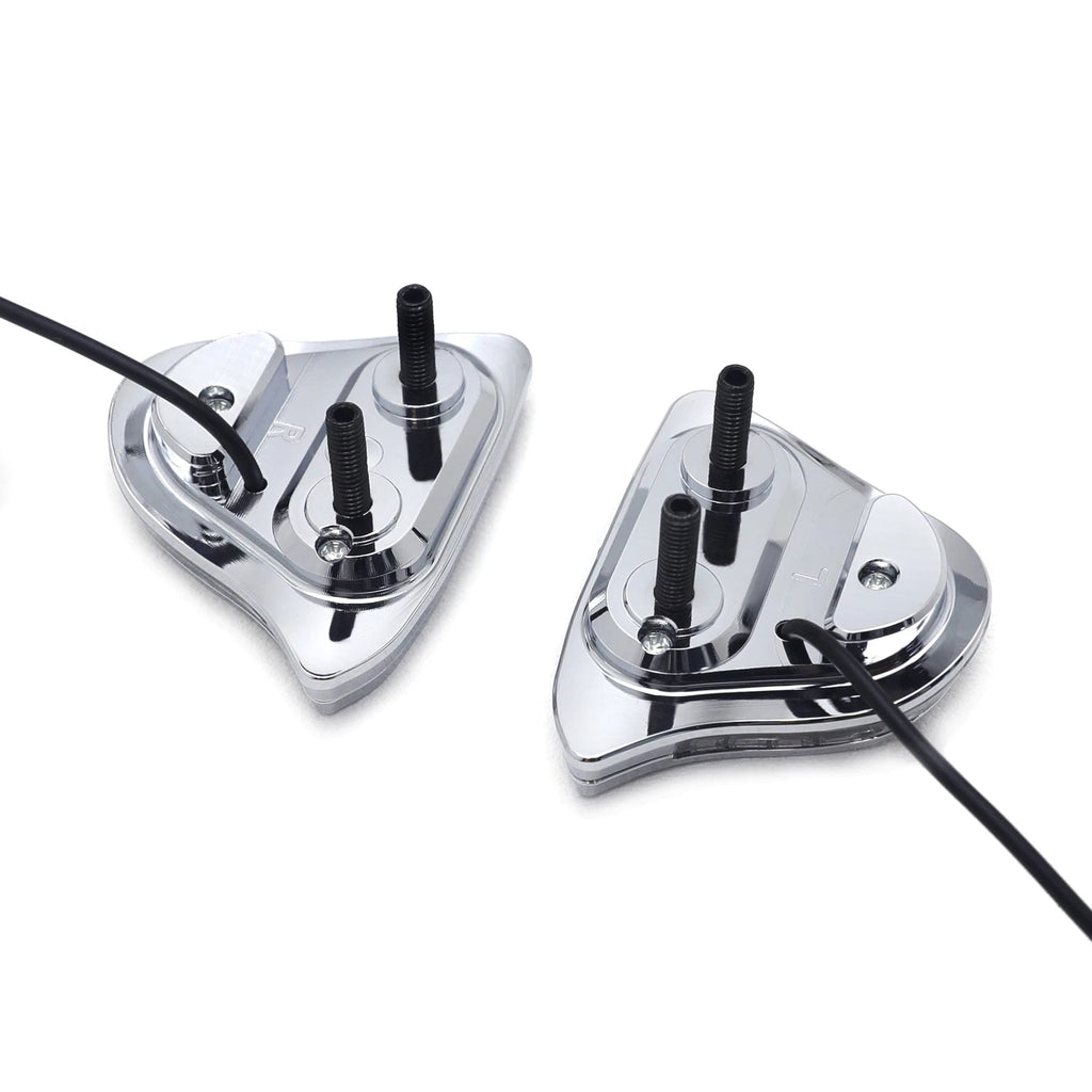 LED Rearview Mirror Base Plate for Yamaha YZF R1 R6 R1S R1M (2015–2023)
