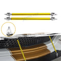 Gold Adjustable Bumper Lip Splitter Diffuser Strut Rod Tie Bars for 6''–9'' (YYYY–YYYY)