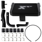 Front Mount Intercooler Kit for Subaru BRZ 2.0L Turbo (2013–2021) Black Aluminum