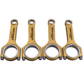 Titanize Forged 4340 EN24 H-Beam Connecting Rods for Ford EcoBoost 2.0 (2011–2019)