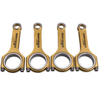 Titanize Forged 4340 EN24 H-Beam Connecting Rods for Ford EcoBoost 2.0 (2011–2019)