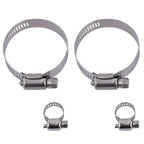 Radiator with Oil Hose Clamps Kit for Cadillac CTS (2004–2007)