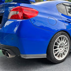 Set Rear Bumper Aprons Spats Carbon-ST for Subaru WRX STI (2015-2021)