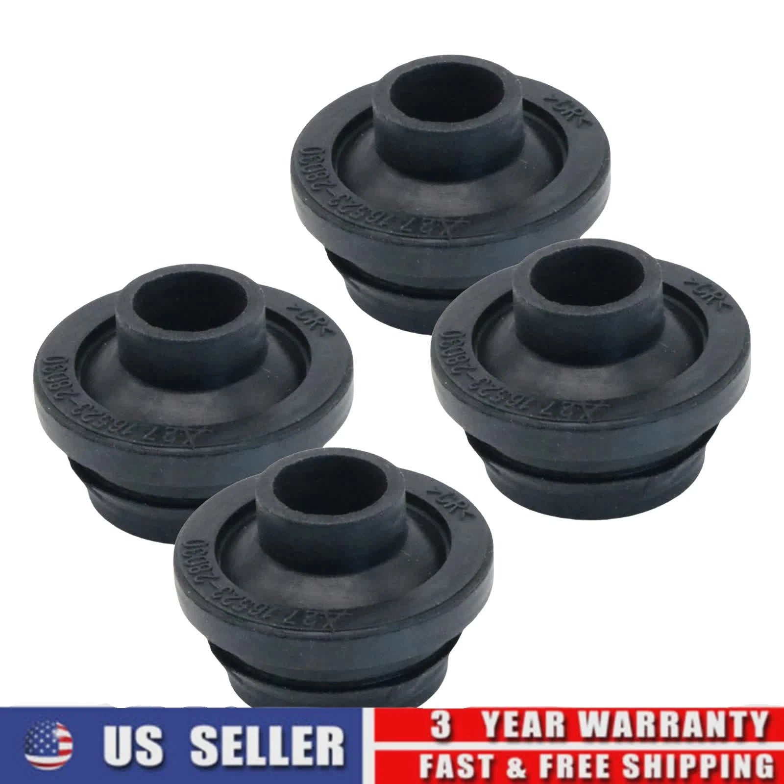 Set of 4 Radiator Support Cushion Rubber for Toyota RAV4 (2006–2018)