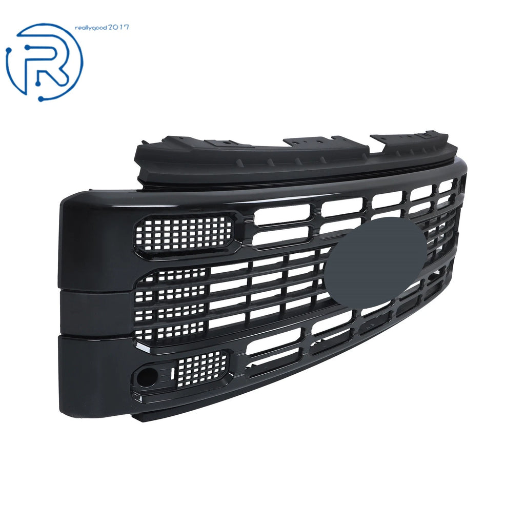 Gloss Black Front Upper Grille for Ford F250 XL/XLT (2023-2024)