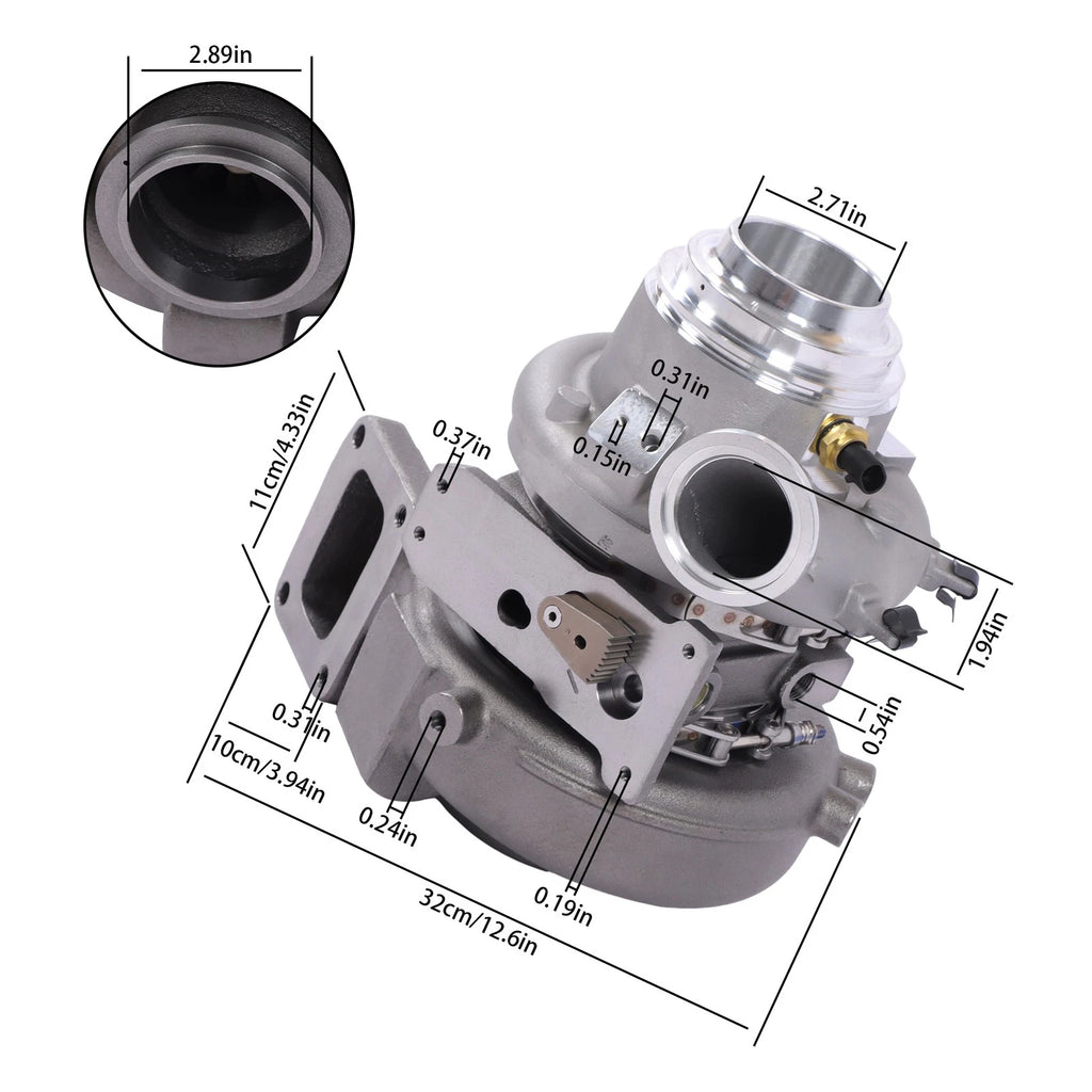 Turbocharger for Cummins X15 (2017–2023)