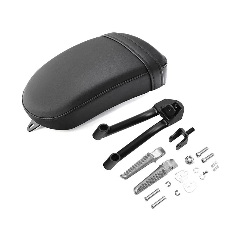 Rear Passenger Seat Footpegs Footrest for Honda Rebel 300 500 (2017–2025)