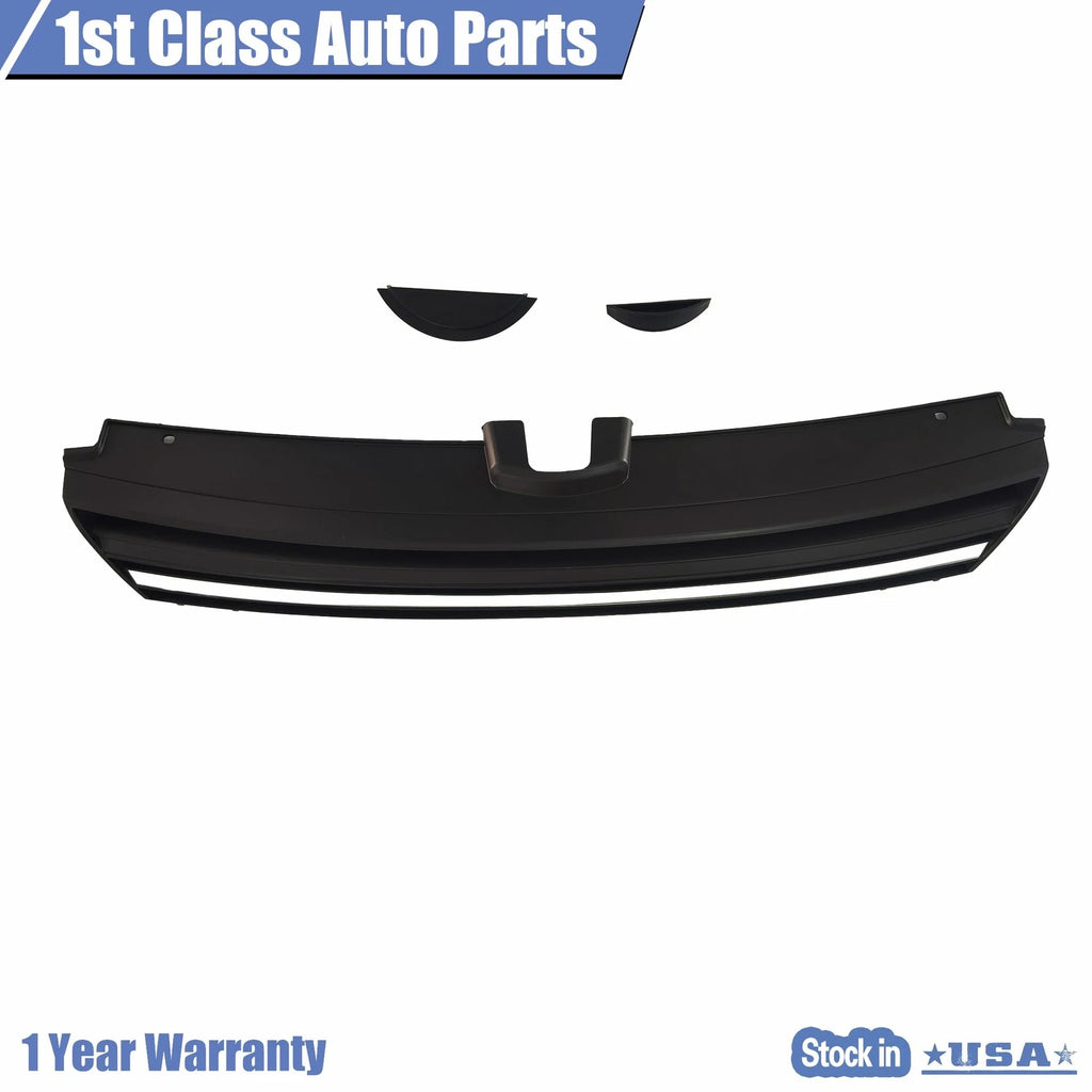 Front Grille for Volkswagen Golf GTI (2015–2016) - Black with White Trim