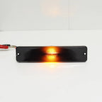 Smoked Amber LED Front Fender Side Marker Light for Jeep Wrangler (1987–1995)