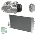 AC Compressor Kit with Condenser Replacement for BMW X3 2.0L 2.3L (2016–2019)