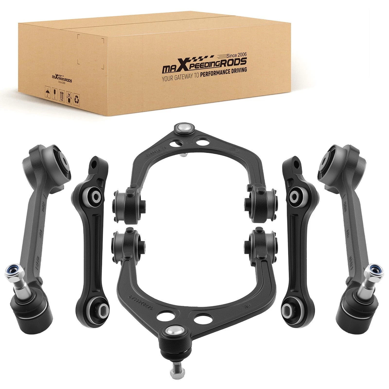 6X Control Arms Kit for Dodge Challenger Charger (2006–2010)
