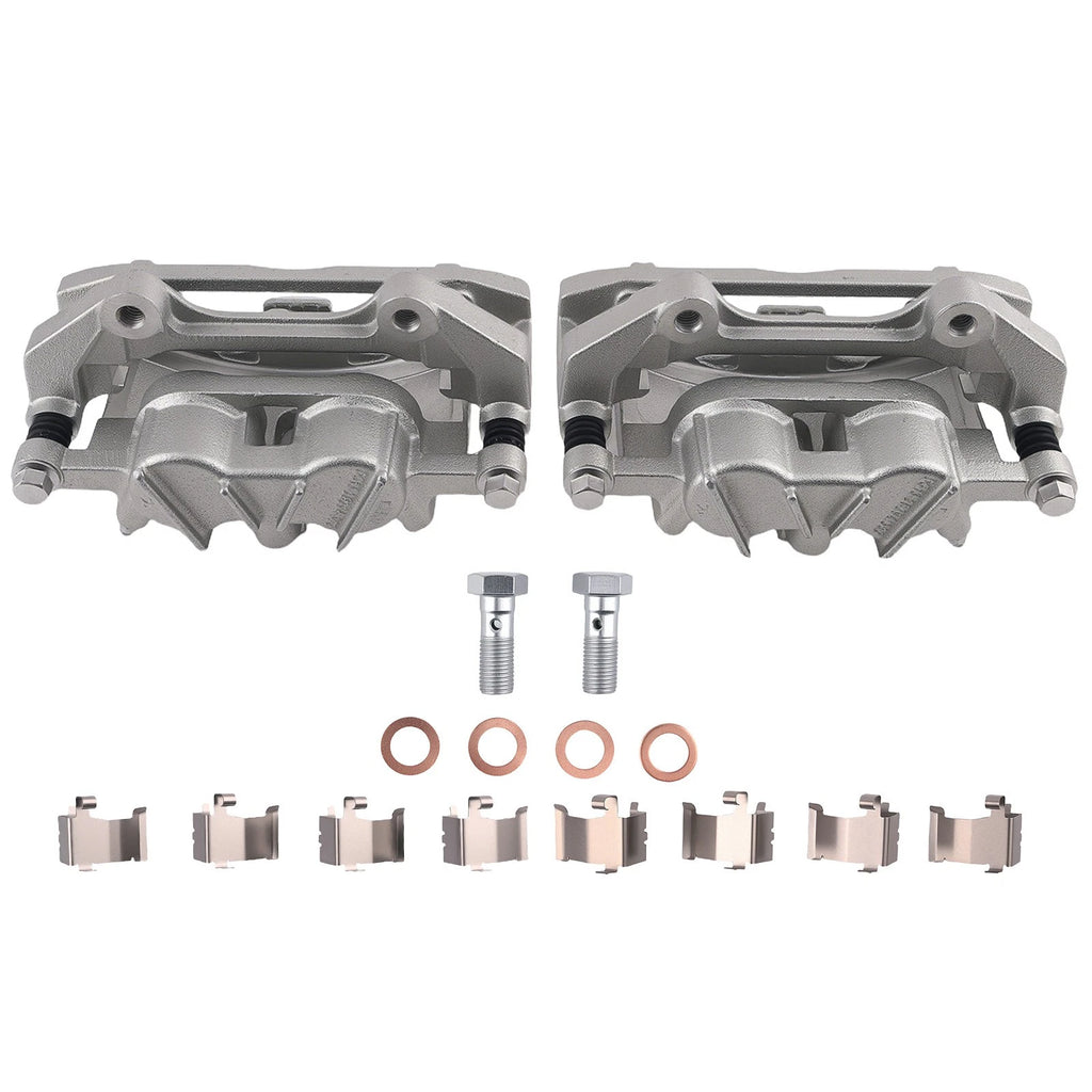Front Brake Caliper Set for Ford Explorer Police Interceptor (2013–2019)