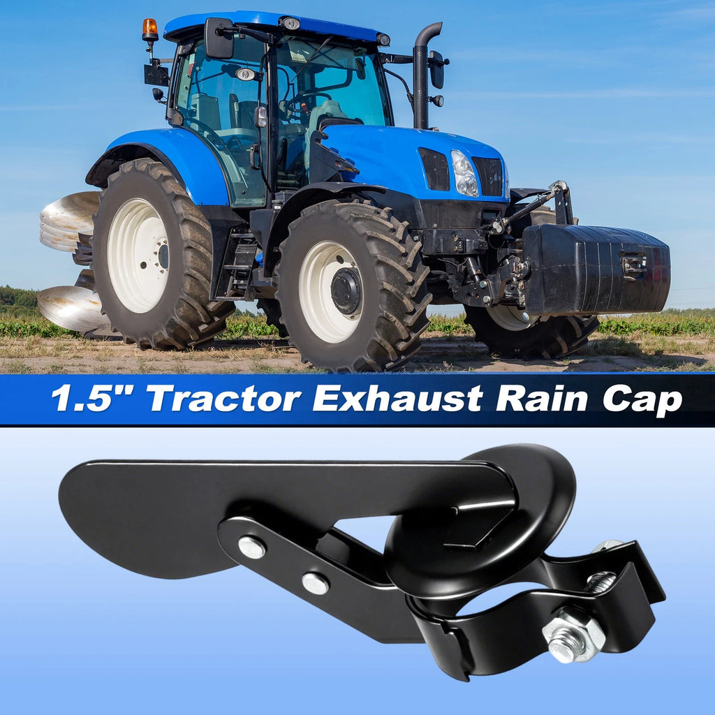 1.5" Exhaust Rain Cap for Ford, New Holland, John Deere Tractor 