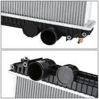 2-Row Aluminum Engine Cooling Radiator for Freightliner FL60 FL70/M2 106 (1996–2007)